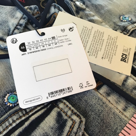 DESIGUAL. JEAN JACKET - Picture 11 of 14